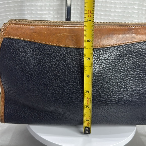 (X1) Dooney & Bourke vintage grained leather crossbody bag 80s, Y2K - Picture 10 of 16